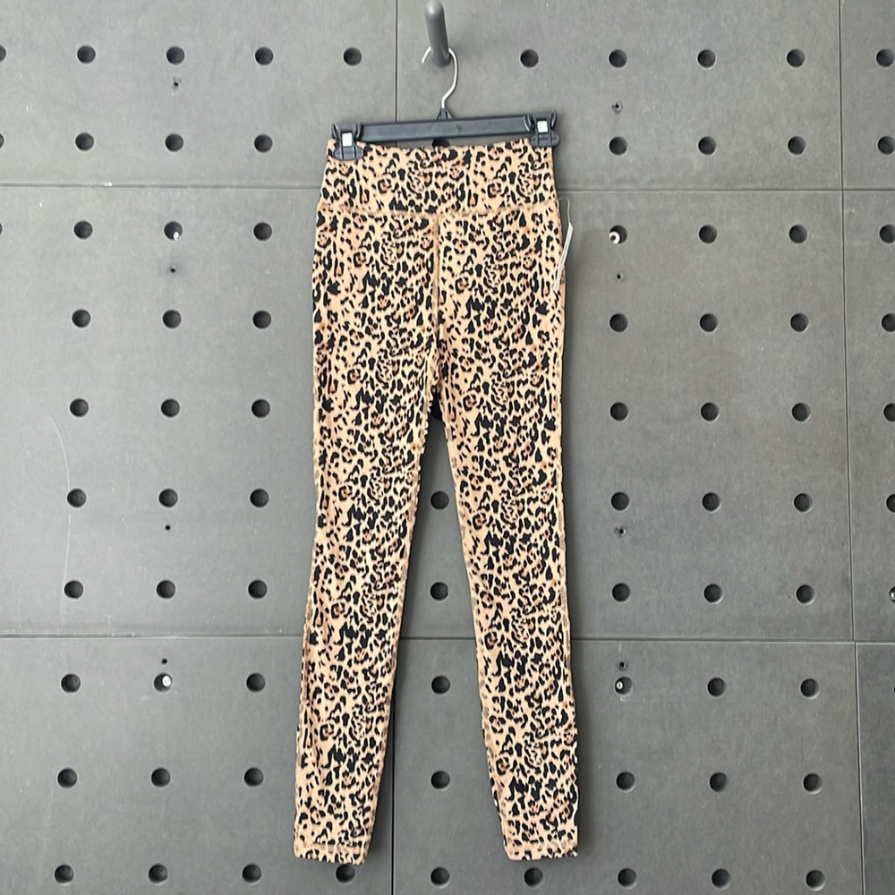 J. Crew NWT 7/8 high-rise leggings in leopard